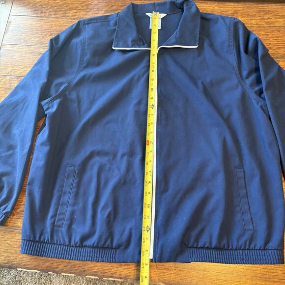 Koret Francisca Jacket Womens XL Navy Blue Thin Windbreaker - Picture 4 of 7